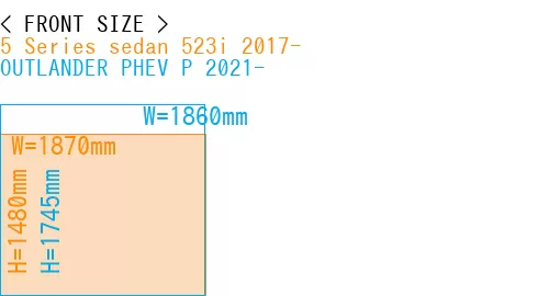 #5 Series sedan 523i 2017- + OUTLANDER PHEV P 2021-